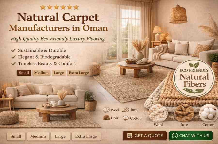 Natural Carpet Manufacturers in Oman – Premium Eco-Friendly Rugs & Floor Coverings