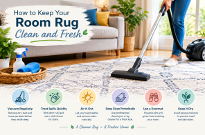 How to Keep Your Room Rug Clean and Fresh