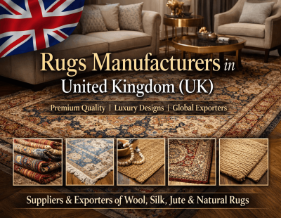 Rugs Manufacturers in United Kingdom (UK): Elevating Spaces with Style and Comfort