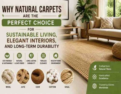 Why Natural Carpets Are the Perfect Choice for Sustainable Living Elegant Interiors and Long Term Durability